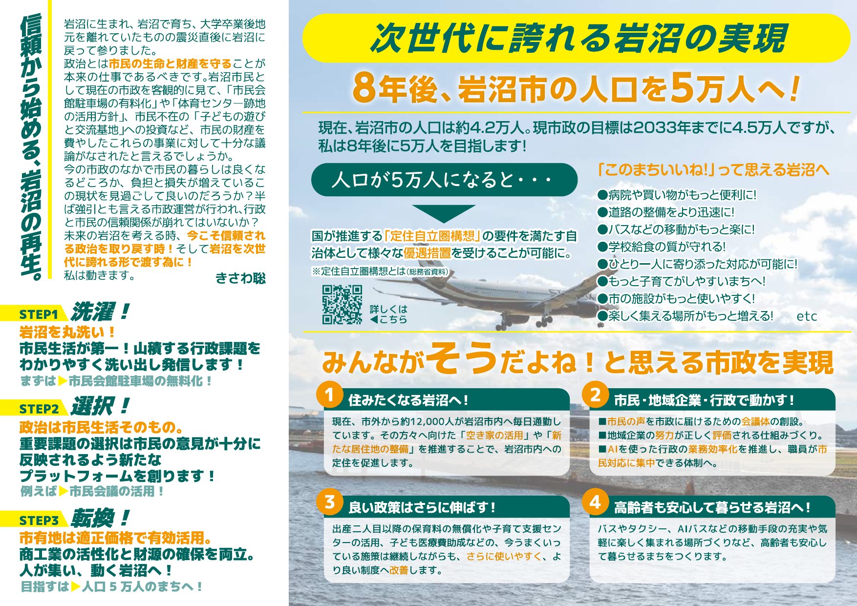 活動パンフレット 裏面